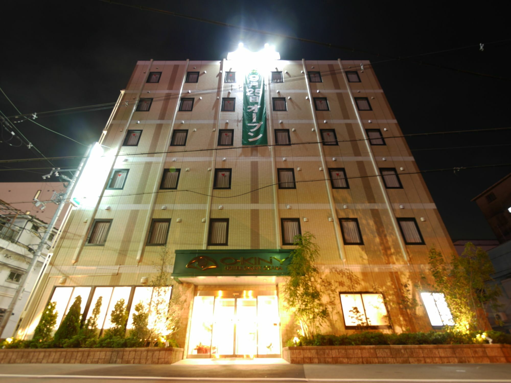 Okini Hotel Namba Osaka Exterior foto